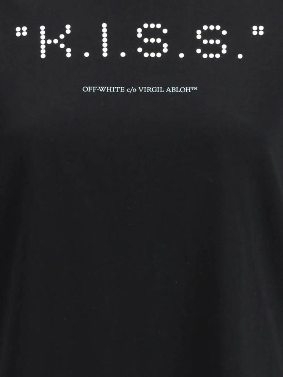 26SS 오프화이트 반팔 티셔츠 2AA089S26JER007W003 Black - OFF WHITE