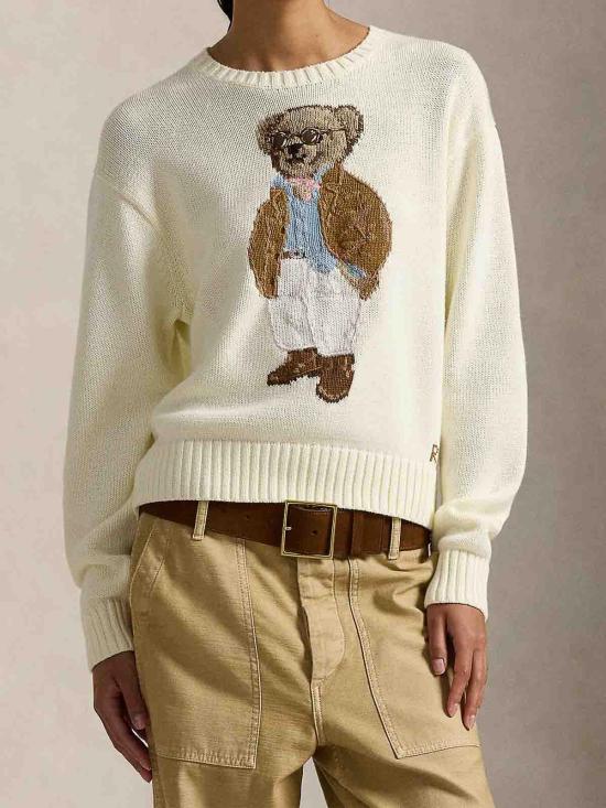 26SS 폴로 랄프로렌 긴팔 티셔츠 211A96248001 Cream - POLO RALPH LAUREN