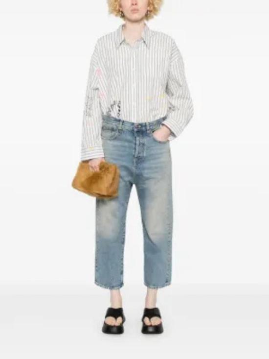 25SS 알13 스트레이트 팬츠 R13W6452D306A Blue - R13