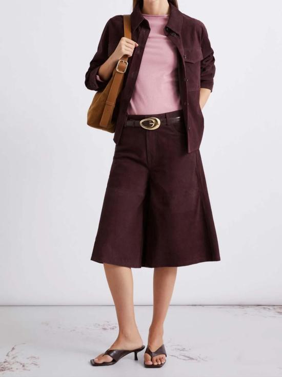 26SS 마렐라 숏팬츠 26134310212E15 Dark Red - MARELLA