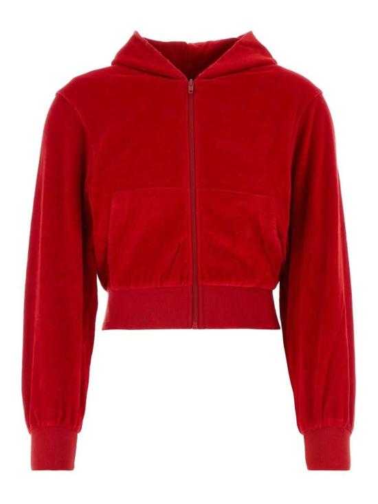  발렌시아가 후드 티셔츠 791755TQVU96400 Red