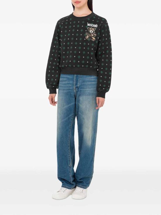 26SS 모스키노 스웨터 170805282555 Black - MOSCHINO