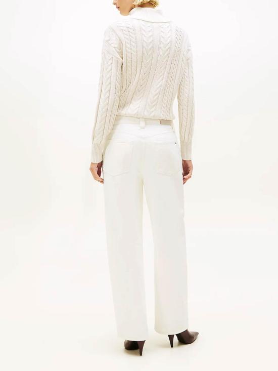 26SS 타미힐피거 스트레이트 팬츠 WW0WW495001CD Light Beige - TOMMY HILFIGER