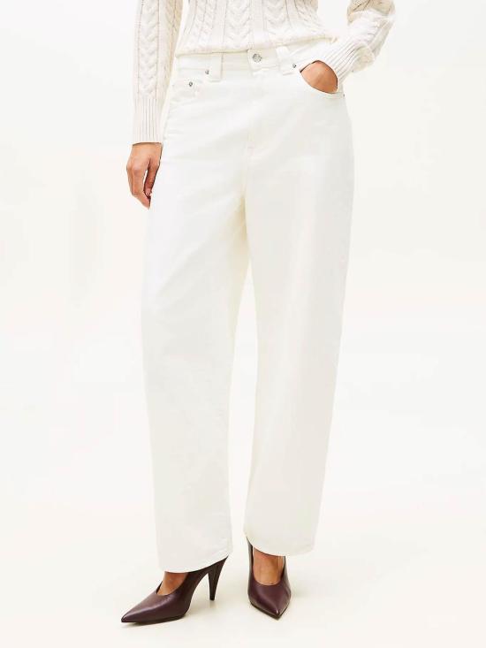 26SS 타미힐피거 스트레이트 팬츠 WW0WW495001CD Light Beige - TOMMY HILFIGER