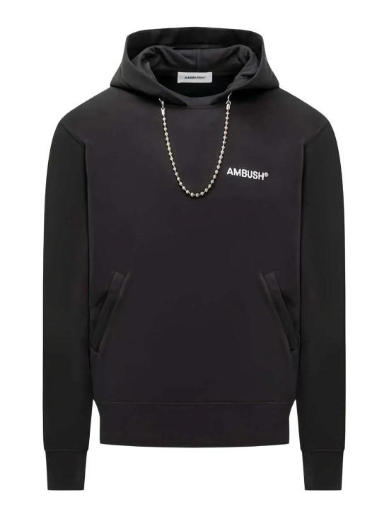  엠부시 후드 티셔츠 BWBB001S24FLE0011010 None