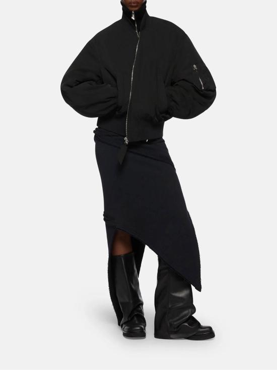 26SS 디 아티코 봄버 자켓 260WCB00070PLL001AA100 Black - THE ATTICO