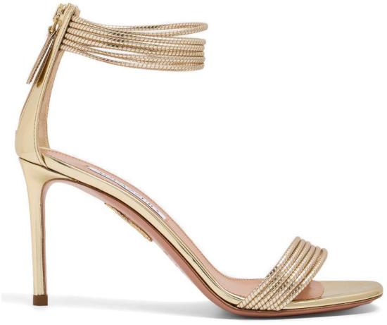 26SS 아쿠아주라 샌들 SWYMIDS0SSYSOG GOLD