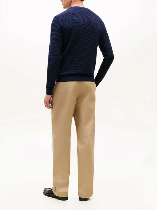 26SS 타미힐피거 스웨터 MW0MW41643C1G Dark Blue - TOMMY HILFIGER