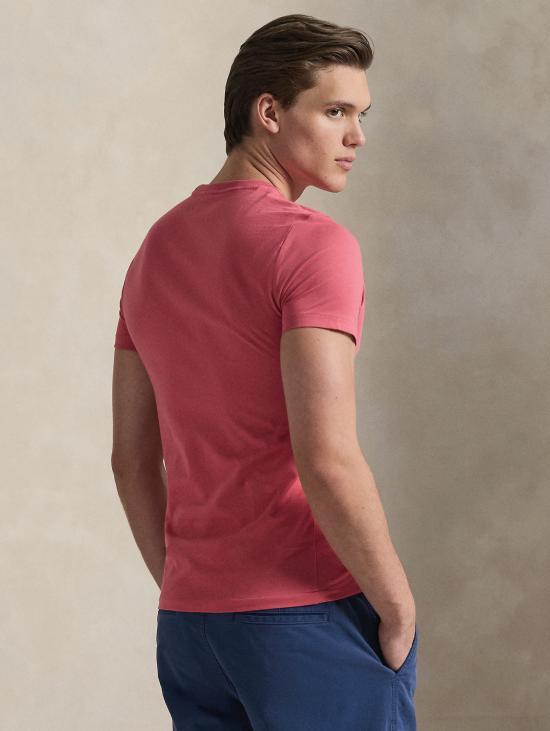 26SS 랄프 로렌 반팔 티셔츠 티셔츠 지로콜로 커스텀 슬림핏 로사 - RALPH LAUREN