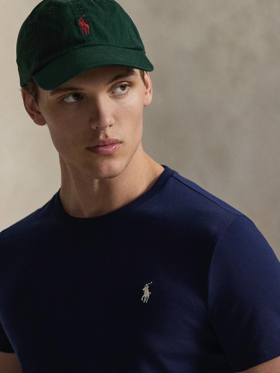 26SS 랄프 로렌 반팔 티셔츠 티셔츠 지로콜로 커스텀 슬림핏 블루 네이비 - RALPH LAUREN