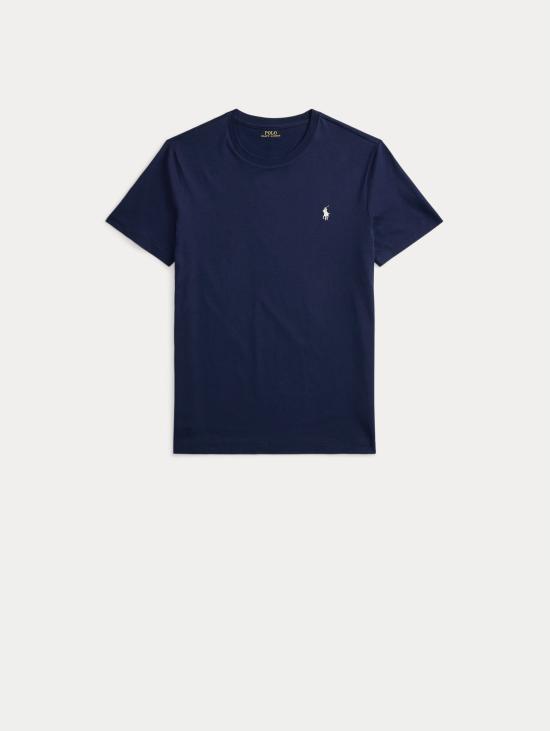 26SS 랄프 로렌 반팔 티셔츠 티셔츠 지로콜로 커스텀 슬림핏 블루 네이비 - RALPH LAUREN