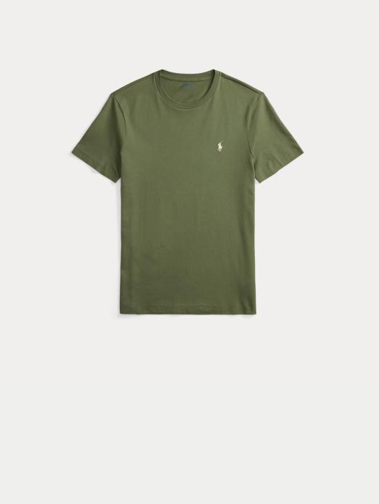 26SS 랄프 로렌 반팔 티셔츠 티셔츠 지로콜로 커스텀 슬림핏 베르데 - RALPH LAUREN