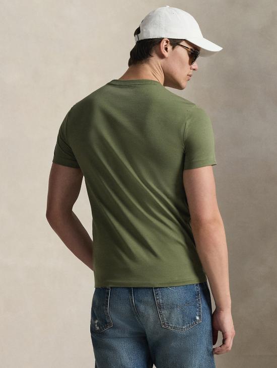 26SS 랄프 로렌 반팔 티셔츠 티셔츠 지로콜로 커스텀 슬림핏 베르데 - RALPH LAUREN