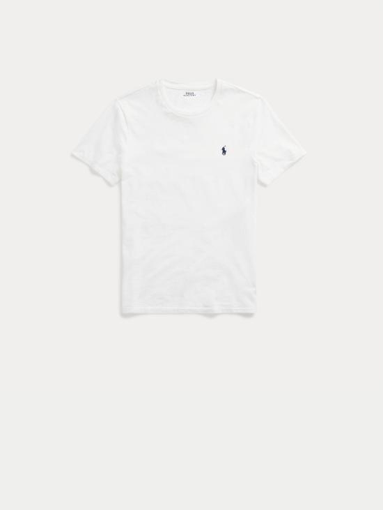 26SS 랄프 로렌 반팔 티셔츠 티셔츠 지로콜로 커스텀 슬림핏 비앙코 - RALPH LAUREN