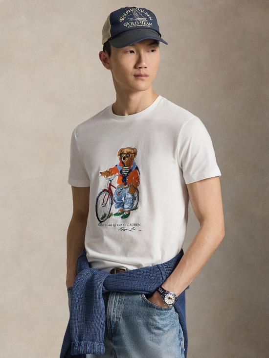 26SS 랄프 로렌 반팔 티셔츠 T셔츠 커스텀 슬림핏 폴로 베어 비치 비코