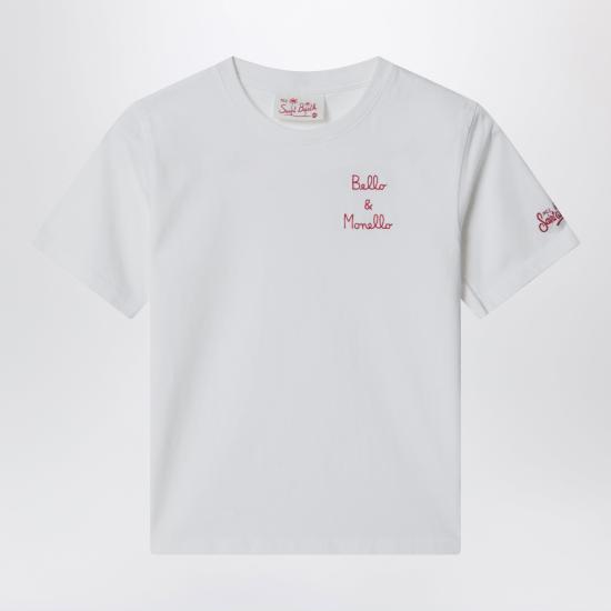 26SS [키즈] 세인트바쓰 티셔츠 POT000203681L White
