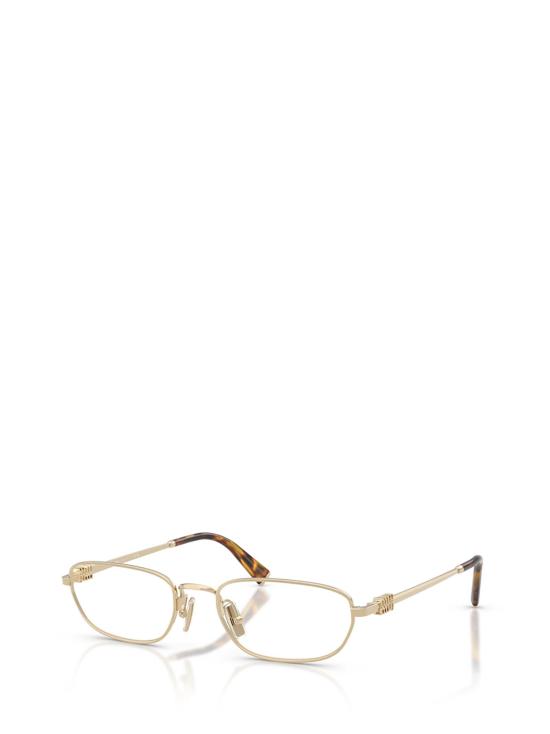 26FW 미우미우 안경 MU 52ZV ZVN1O1 PALE GOLD - MIU MIU