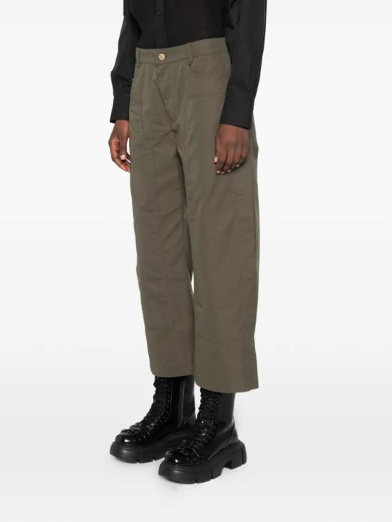 26SS LITKOVSKA 스트레이트 팬츠 P18MSS26KHAKI Green - OTHER BRANDS