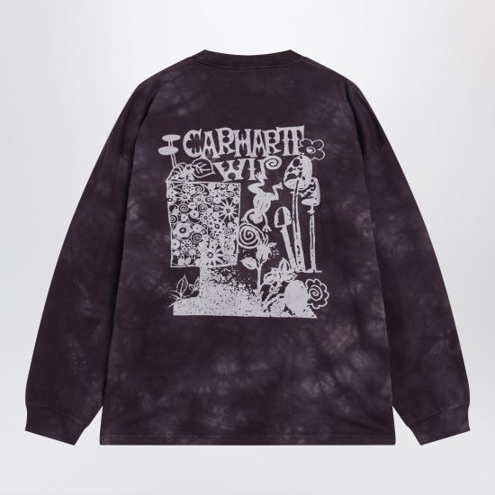26SS 칼하트 WIP 롱슬리브 래디에이트 티셔츠 I036251CO Purple - CARHARTT WIP