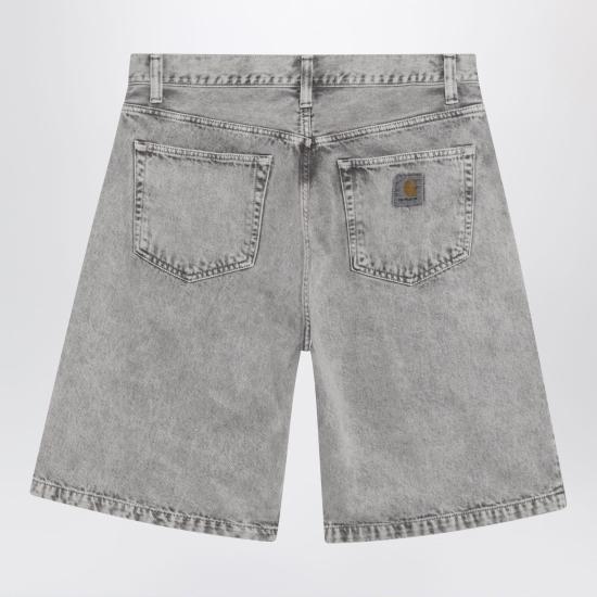 26SS 칼하트 WIP 데님 숏팬츠 I036494DE Grey - CARHARTT WIP