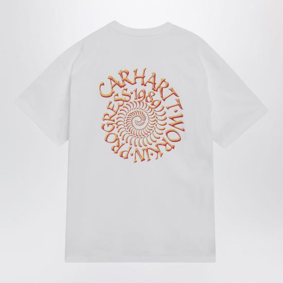 26SS 칼하트 WIP 반팔 티셔츠 I036264CO White - CARHARTT WIP