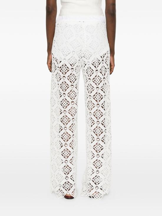 26SS 에르노 스트레이트 팬츠 PT000252D13295 1100 White - HERNO