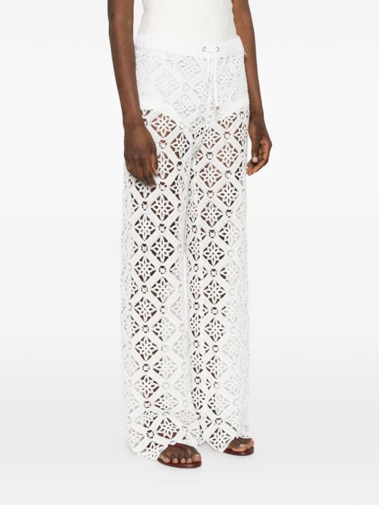 26SS 에르노 스트레이트 팬츠 PT000252D13295 1100 White - HERNO