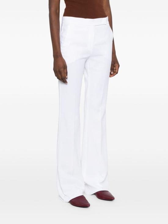 26SS 막스마라 스트레이트 팬츠 2611131052600 366001 White - MAX MARA