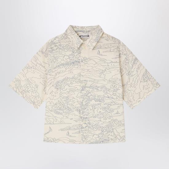 26SS [키즈] 봉쁘앙 셔츠 S06BSHW00008CO White