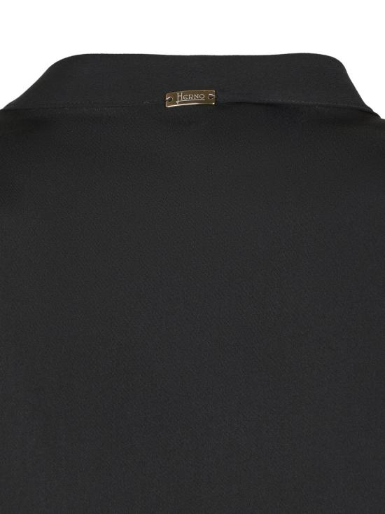 26SS 에르노 미디 원피스 AB000081D12875S 9300 Black - HERNO