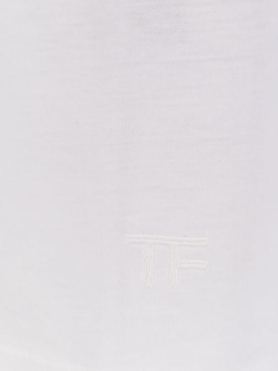 26SS 톰포드 반팔 티셔츠 JCS026JMC084 WAA White - TOMFORD