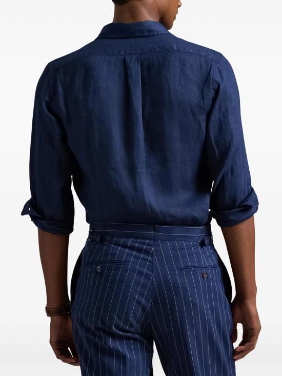 26SS 폴로 랄프로렌 긴팔 셔츠 710966294 504 Blue - POLO RALPH LAUREN