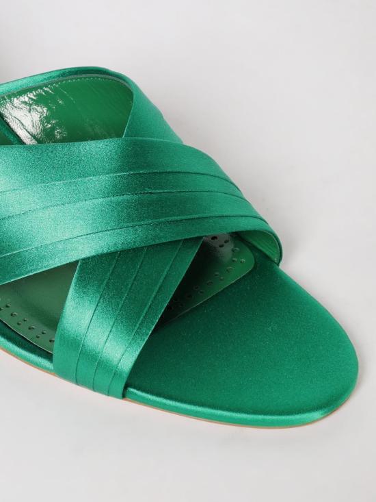 26SS 마놀로 블라닉 힐/펌프스 126 3135 0001 3206 Green - MANOLO BLAHNIK