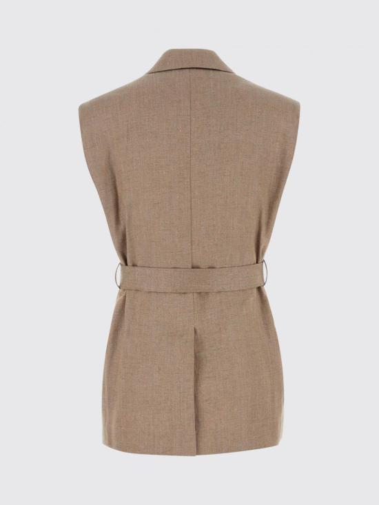 26SS 브루넬로 쿠치넬리 스파클링 트윌 웨이스트코트 MH5267774 C920 Blush Pink - BRUNELLO CUCINELLI