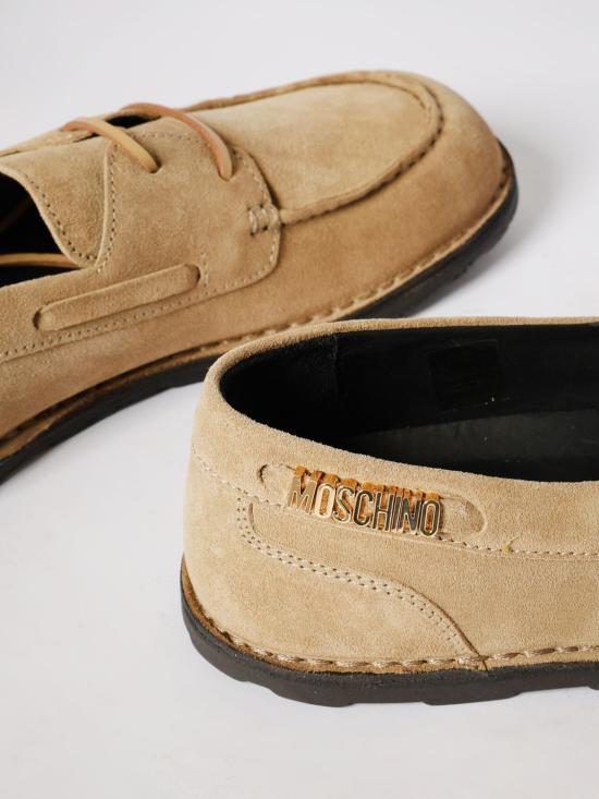 26SS 모스키노 로퍼 MB10801G0O GF0 Beige - MOSCHINO