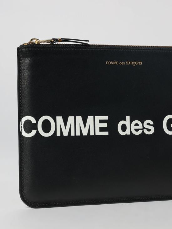 26SS 꼼데가르송 휴즈 로고 지갑 SA5100HL 1 Black - COMME DES GARCONS