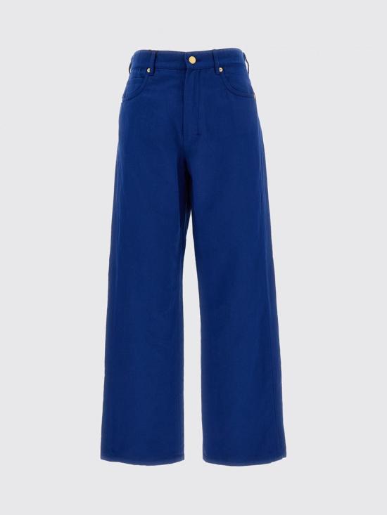 26SS 에스막스마라 스트레이트 팬츠 2619131083600 004 Blue - 'S MAX MARA