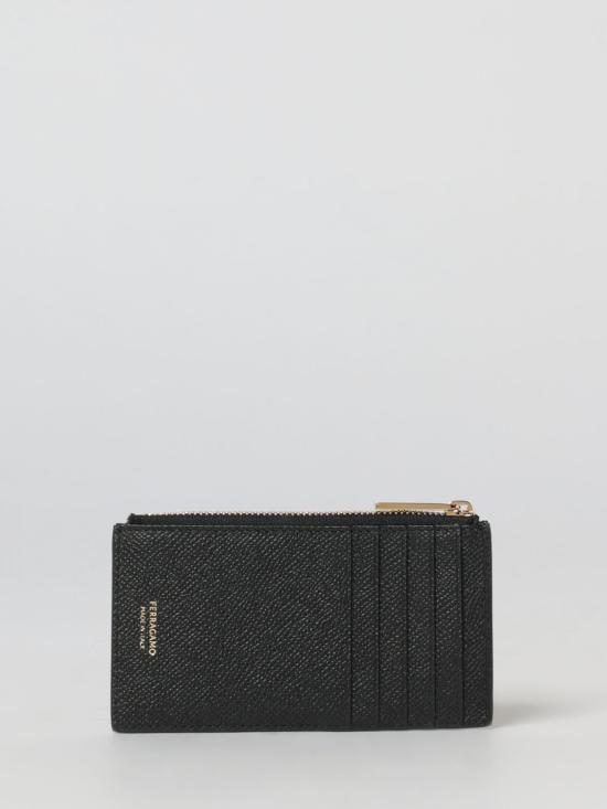 26SS 살바토레 페라가모 간치니 카드지갑 661453 775663 001 Black - SALVATORE FERRAGAMO