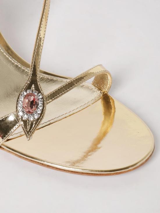 26SS 살바토레 페라가모 힐/펌프스 01K849 787893 001 Gold - SALVATORE FERRAGAMO