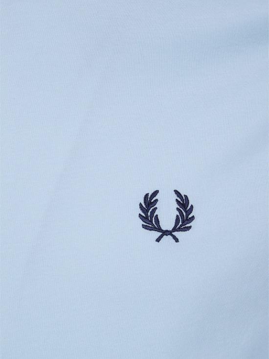 26SS 프레드페리 반팔 티셔츠 FPM1588V57 97A Blue 1 - FRED PERRY