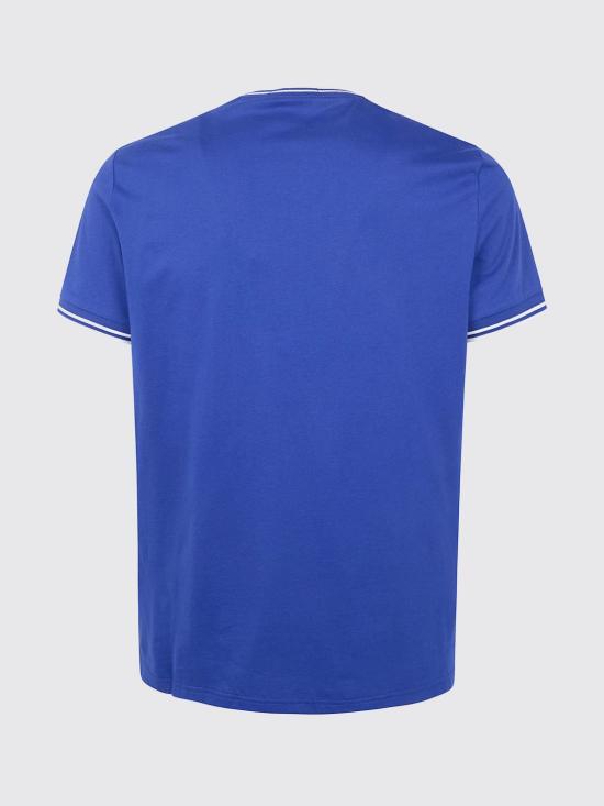 26SS 프레드페리 반팔 티셔츠 FPM1588V57 99A Blue 2 - FRED PERRY