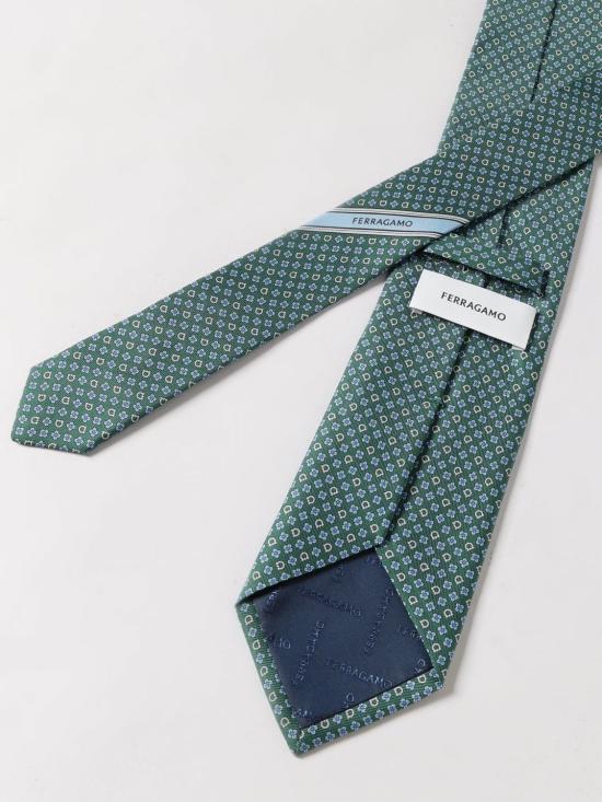 26SS 살바토레 페라가모 넥타이 351333 789231 008 Lime - SALVATORE FERRAGAMO