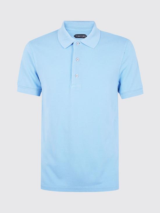 26SS 톰포드 폴로 티셔츠 JPS011JMT013 UCZ Gnawed Blue - TOMFORD