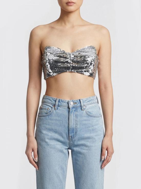 26SS 시몬로샤 민소매 티셔츠 54361300 Silver