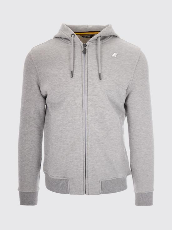 26SS 까웨 후드 티셔츠 K31364W AHZ Grey - K-WAY