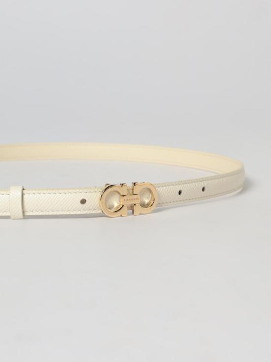 26SS 살바토레 페라가모 레귤러 벨트 23B224 790153 273 Yellow Cream - SALVATORE FERRAGAMO