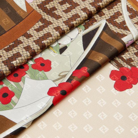 26SS 펜디 머플러/스카프 FXT091B01TF1WNZ Beige - FENDI