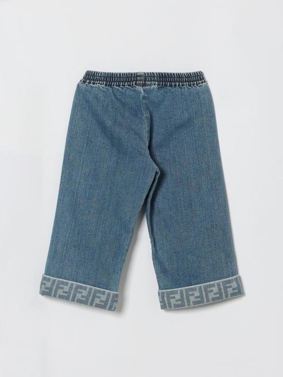 26SS [키즈] 펜디 진 BUF261AVVU F0QG0 Blue - FENDI