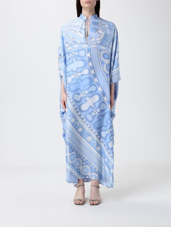 26SS 푸찌 롱 원피스 6HRL766H862 068 Blue