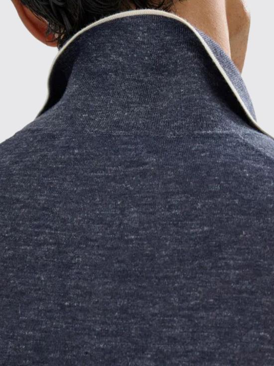 26SS 브루넬로 쿠치넬리 폴로 티셔츠 MHS805905 CKL07 Blue - BRUNELLO CUCINELLI